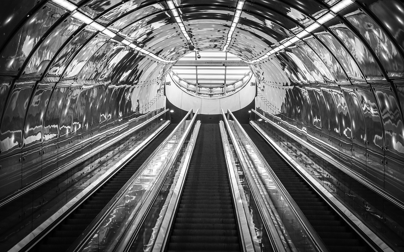 Escalator at a London Underground Station | London travel tips