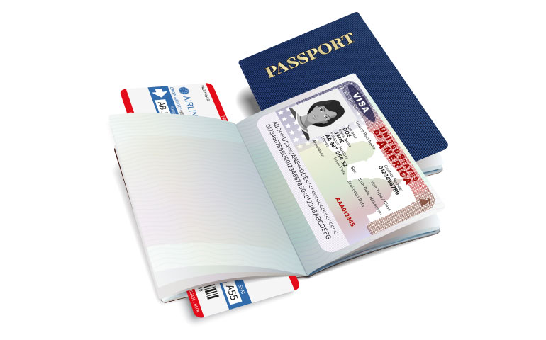 How to read a Visa Sticker (visa stamp)?
