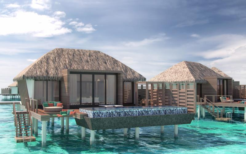 water villas to stay in at the maldives