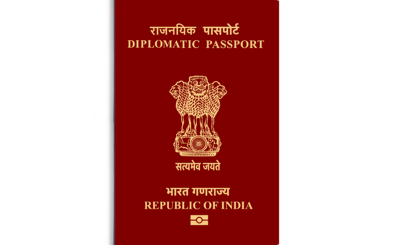 Indian Diplomatic Passport (e-Passport)