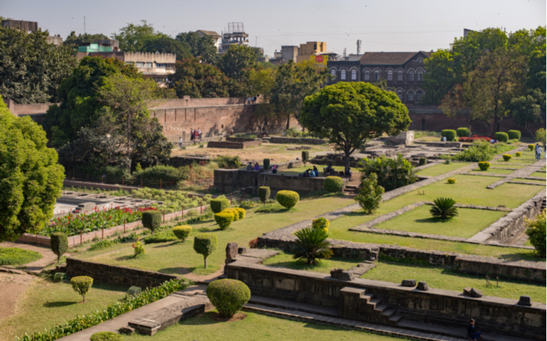 The historic Peshwa Fort Shaniwarwada 