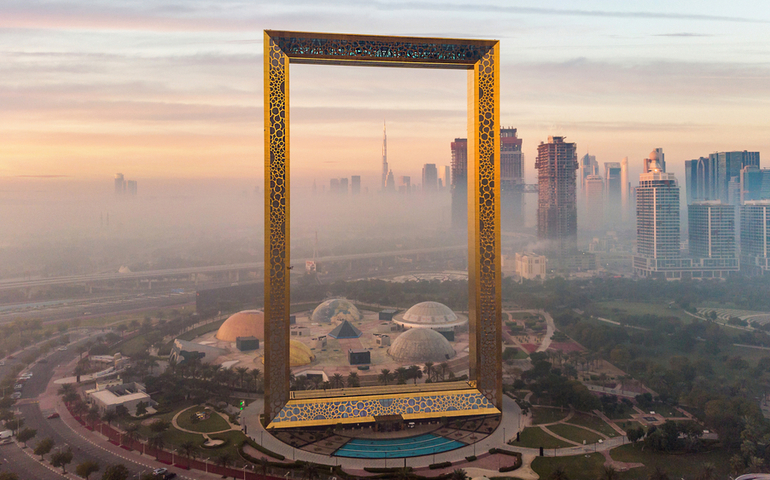 Dubai Frame - Easy international destinations from India