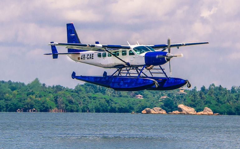 Seaplane in Sri Lanka