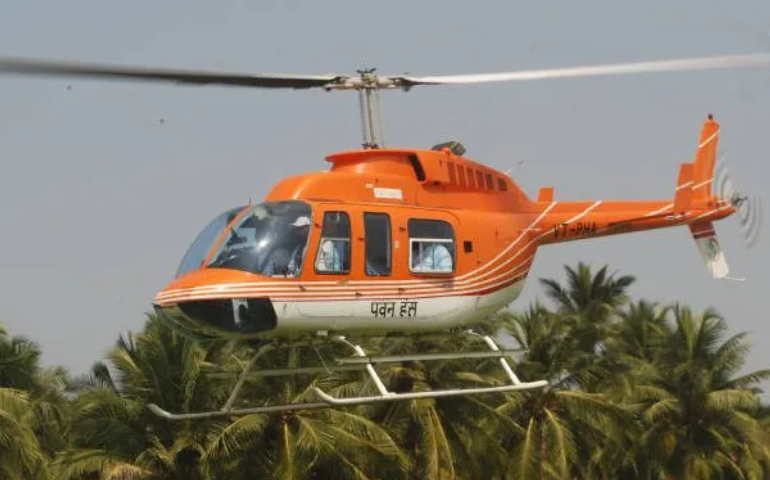 Pawan Hans helicopters in Goa