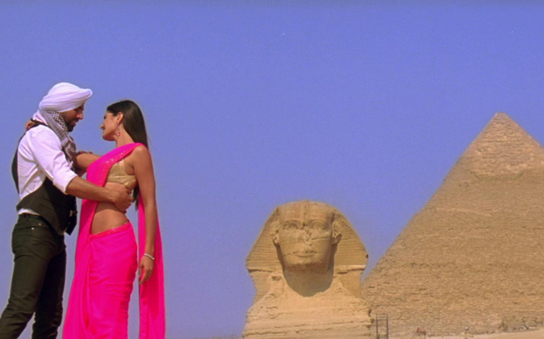 Akshay Kumar and Katrina Kaif in Teri Ore song which was shot Egypt