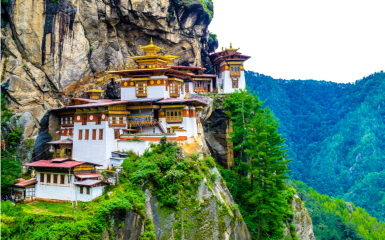 Paro Taktshang Goemba (Tiger's Nest Monastery) Bhutan
