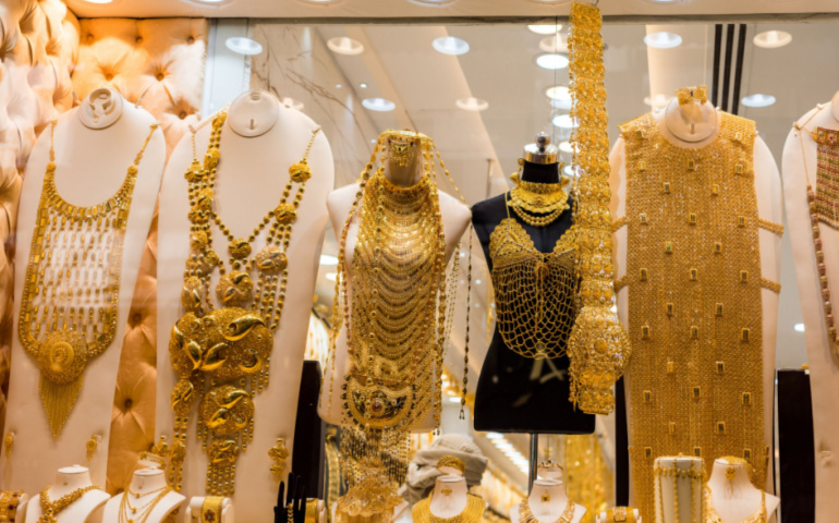 One of the Gold Souks in Dubai