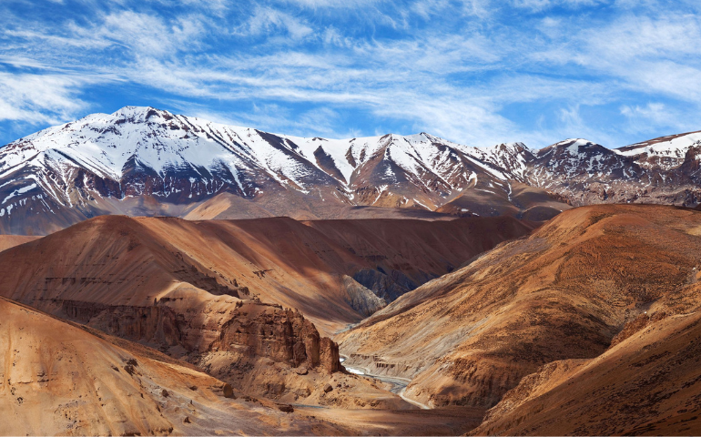 Manali - Leh National Highway In Ladakh