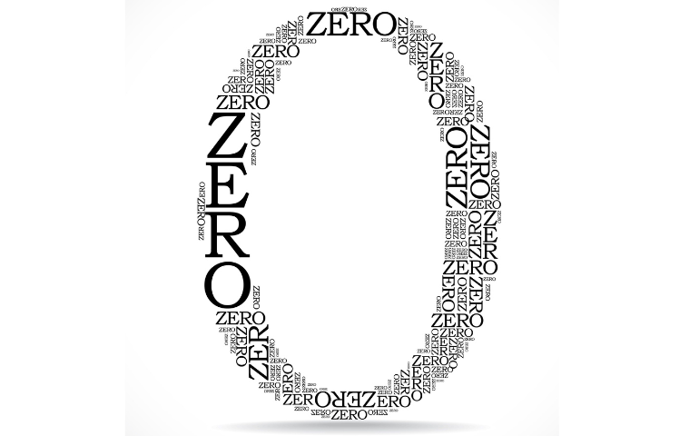 The number "Zero"