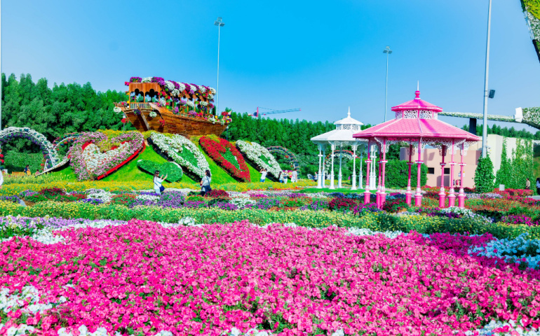 Miracle Garden at Winter