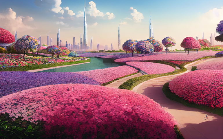 Witness The Miracle At The Miracle Garden In Dubai