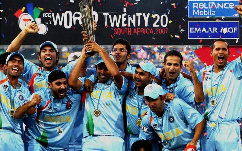 India Team won T20 World Cup in 2007