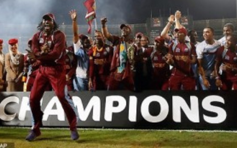   West Indies Team won T20 World Cup in 2012