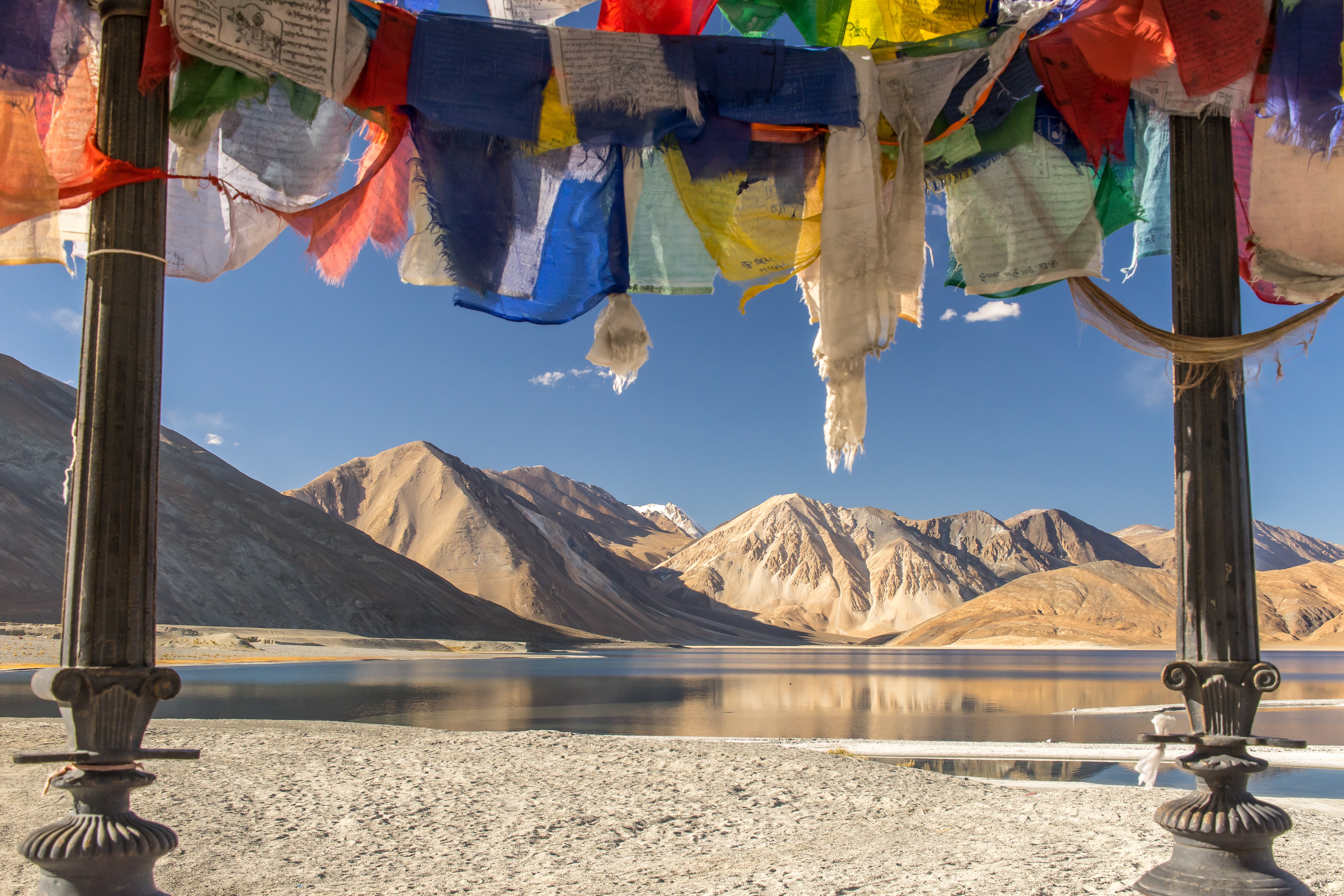 Astonishing lake views in Ladakh