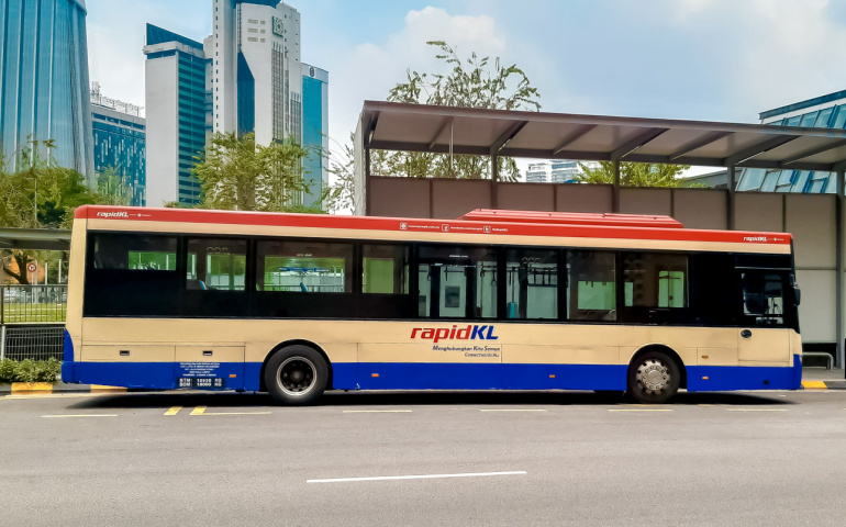  The RapidKL public bus 