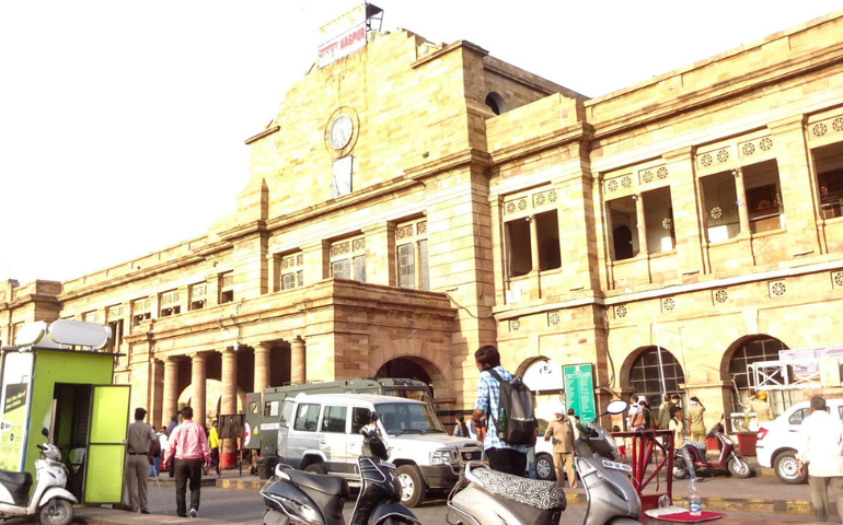 Exteriors of Nagpur Railway Station