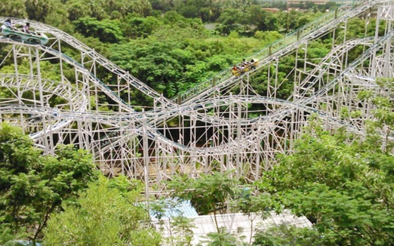 Rollercoaster at Queensland Theme Park