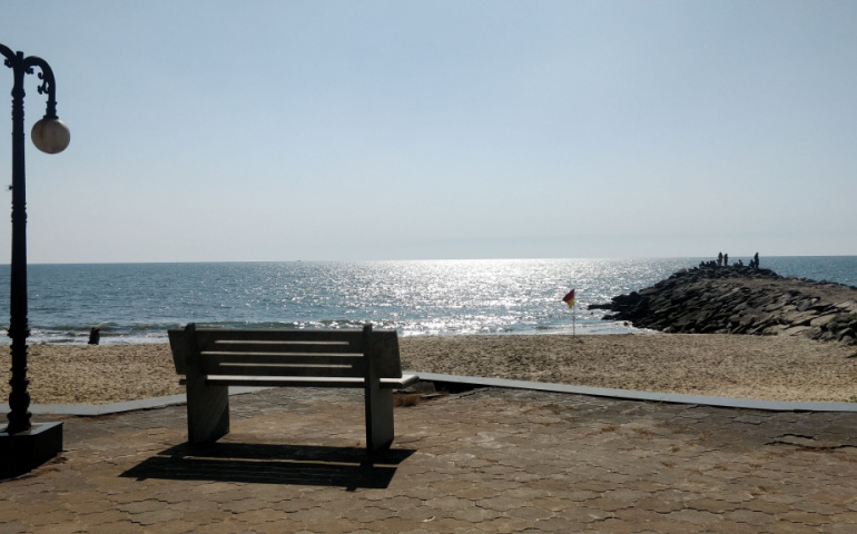 Benches at Kappad Beach to offer a pleasing view to the beach goers