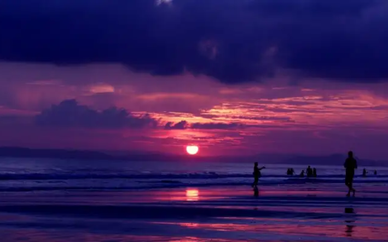 Sunset at Radhanagar Beach