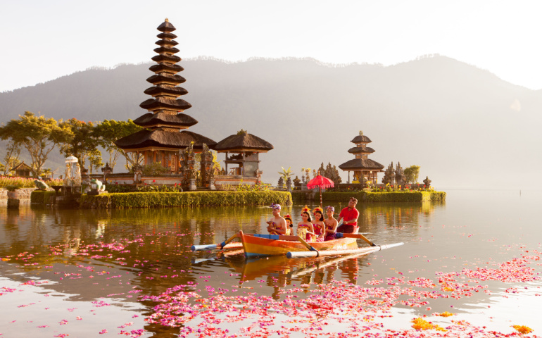  Beratan Lake in Bali Indonesia 