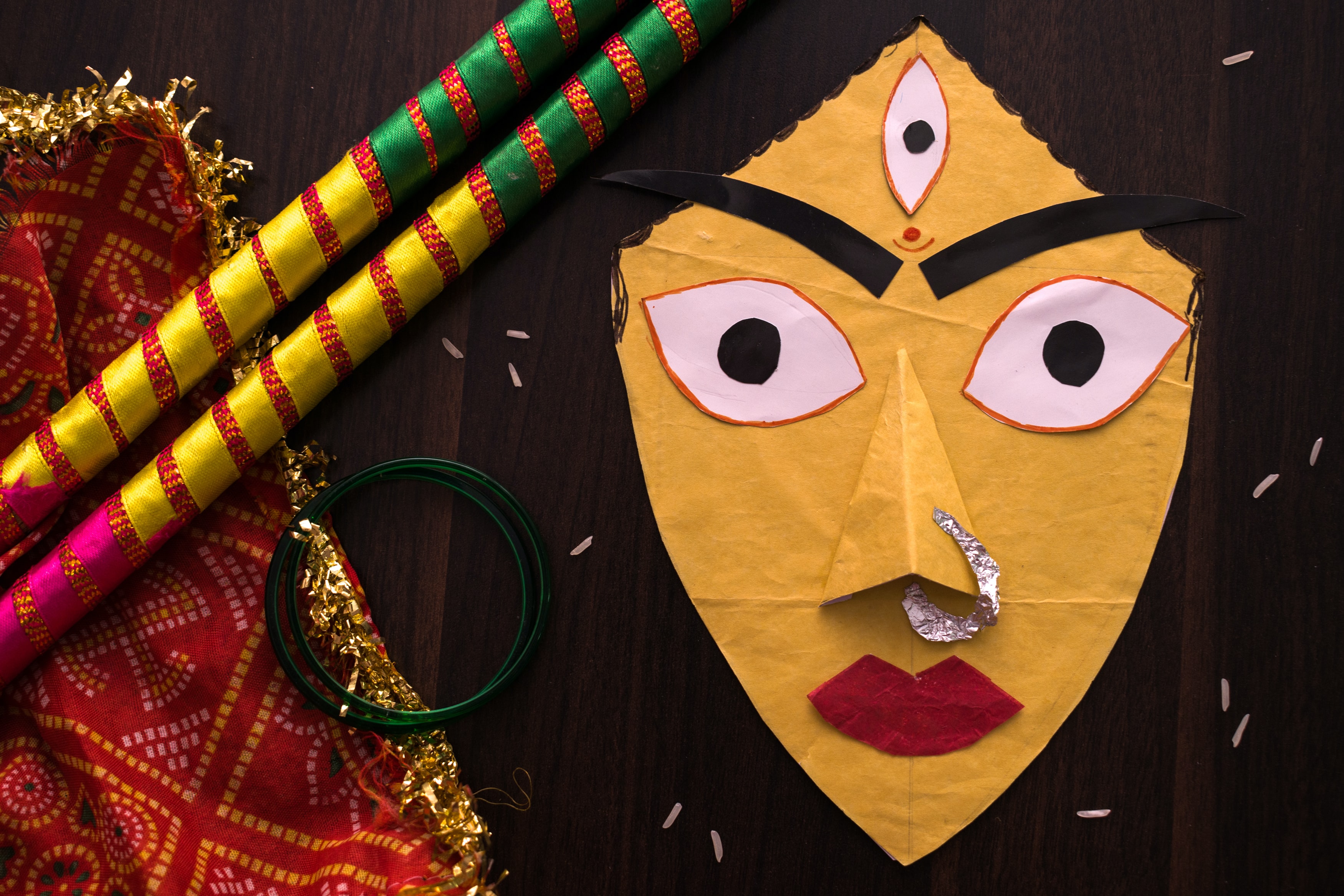 Navratri and Duga Puja Festival in India