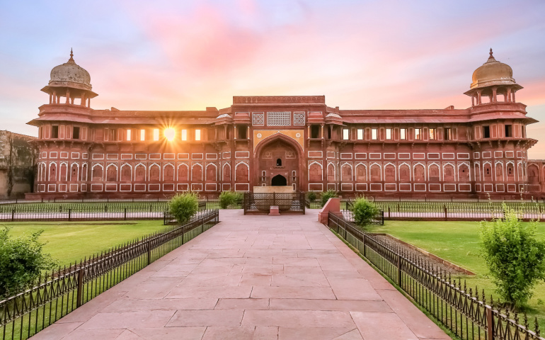 Jehangir Palace inside the Agra Fort