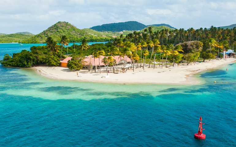 Picturesque islands of Martinique
