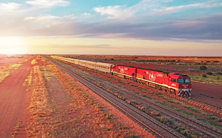 The Ghan is a passenger train 