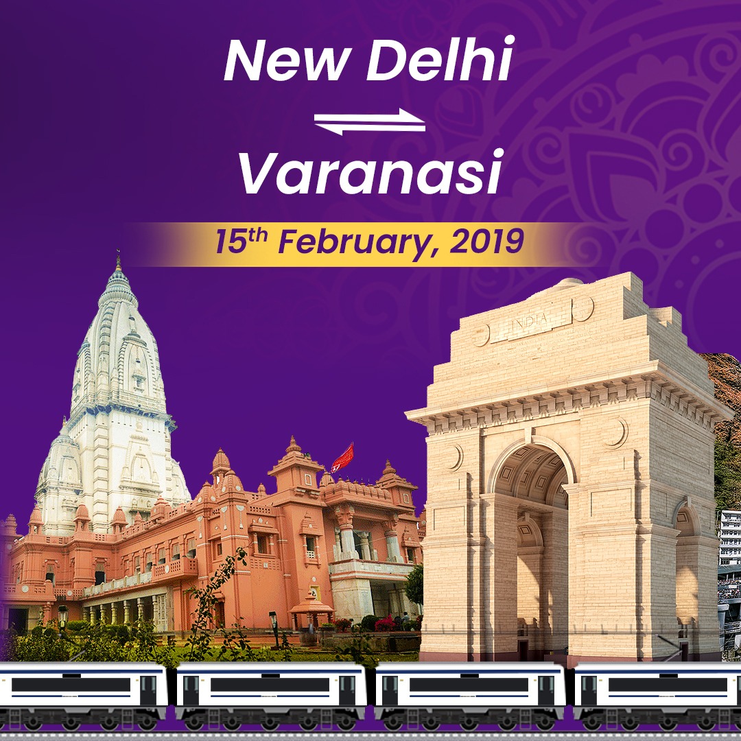 New Delhi to Varanasi Vande Bharat Express