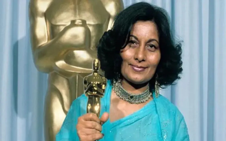 Bhanu Athaiya at Oscars