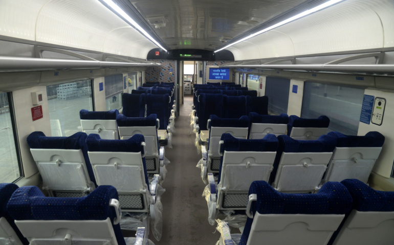 AC Chair Car Coach of the new Vande Bharat Express