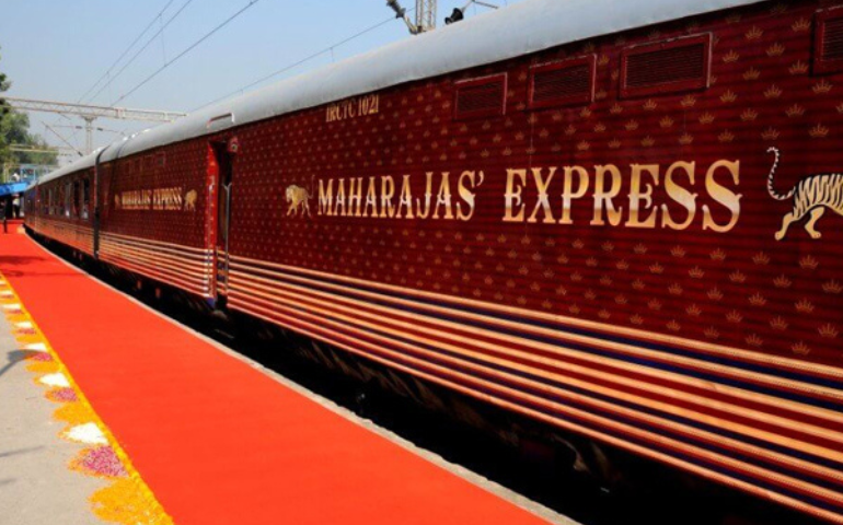 Exterior of the Maharajas' Express