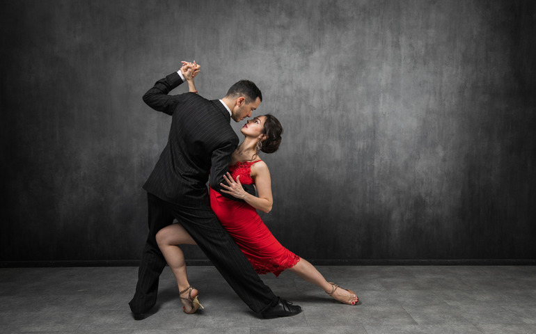 Tango dancers- International Dance day