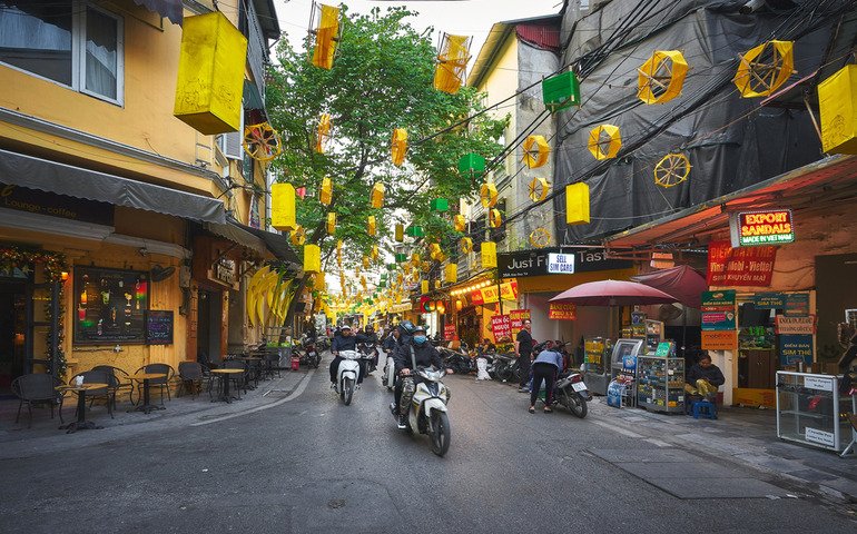 Roam through Hanoi's Old Quarters