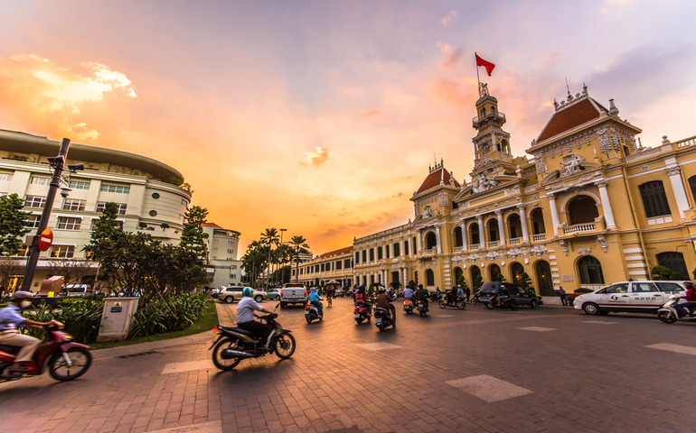 cities to visit in Vietnam- Ho Chi Minh city. 