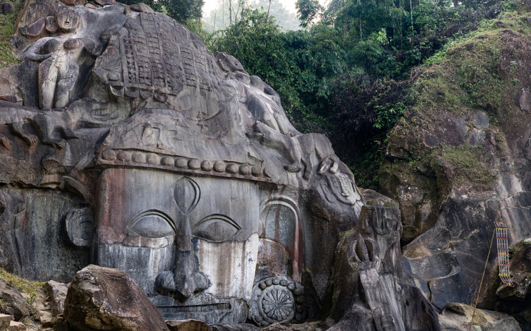mysterious places in India-Unakoti