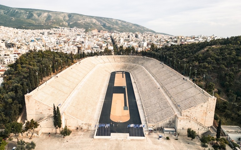 Panathenaic stadium in Athens