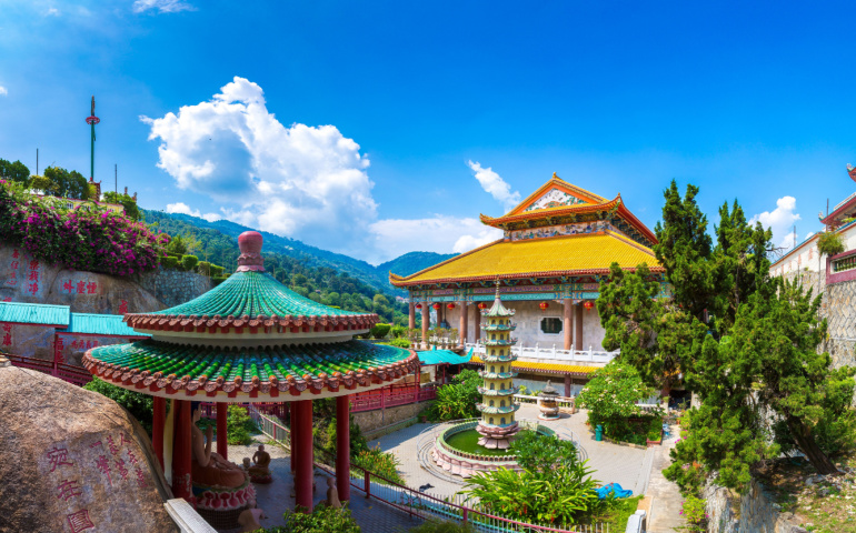 The Kek Lok Si Temple

