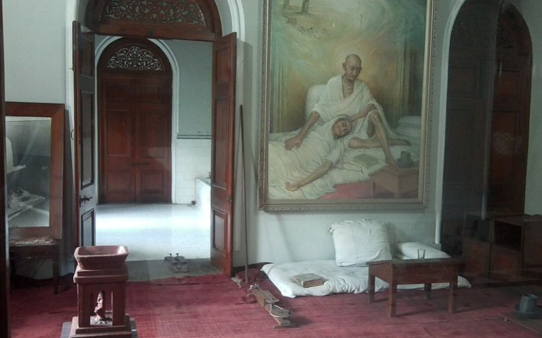 Mahatma Gandhi’s room at the Aga Khan Palace