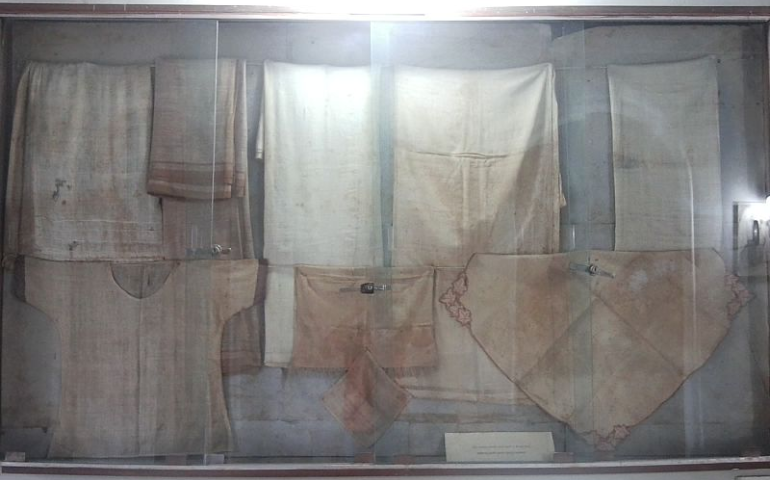 Mahatma Gandhi’s belongings are put on display at the Aga Khan Palace