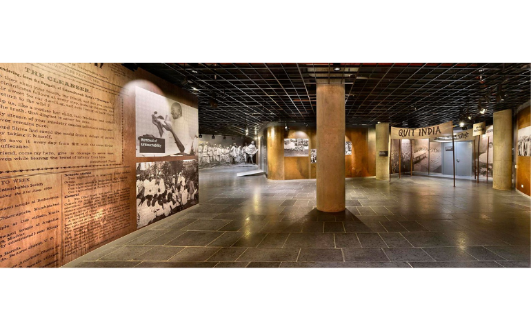 Interactive Museum inside the Dandi Kutir
