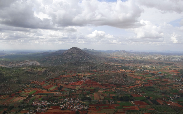 Nandi hills, Landscape, Deccan Plateau
