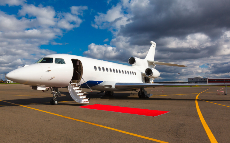 Charter flights are often preferred by celebrities, high-profile socialites, businessmen, politicians, etc.