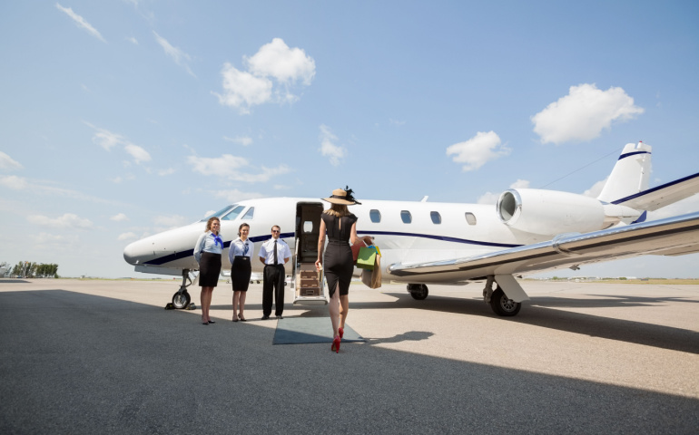 A charter flight or private jet is a personalised aviation service