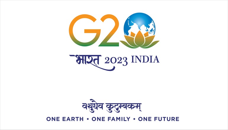 the official G20 theme and logo