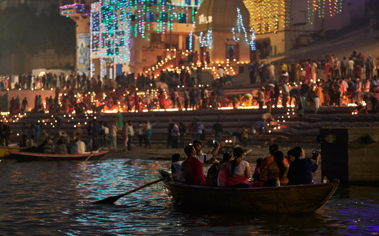 Diwali vacation in India - Varanasi