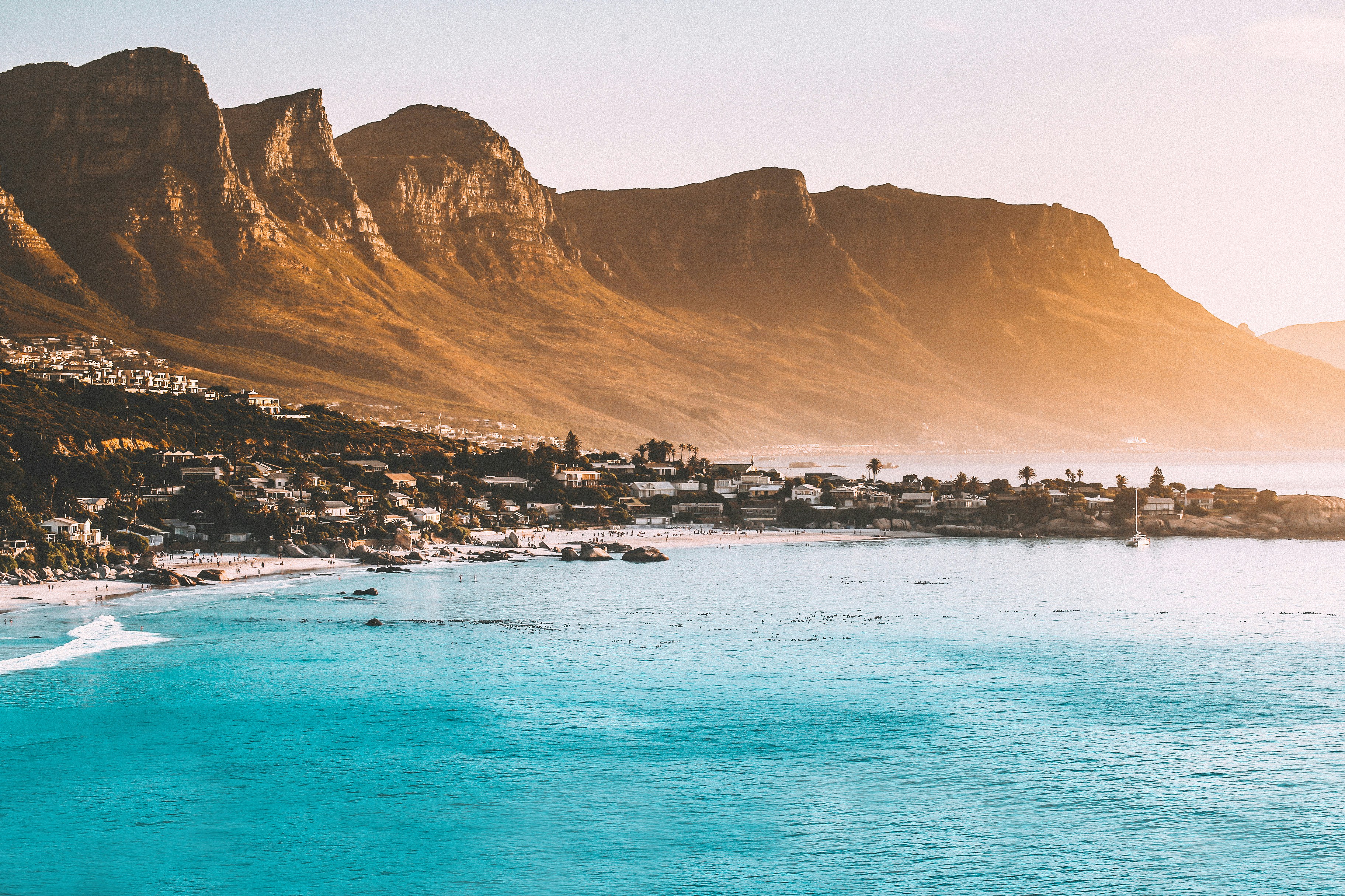 Beautiful beach of Cape Town