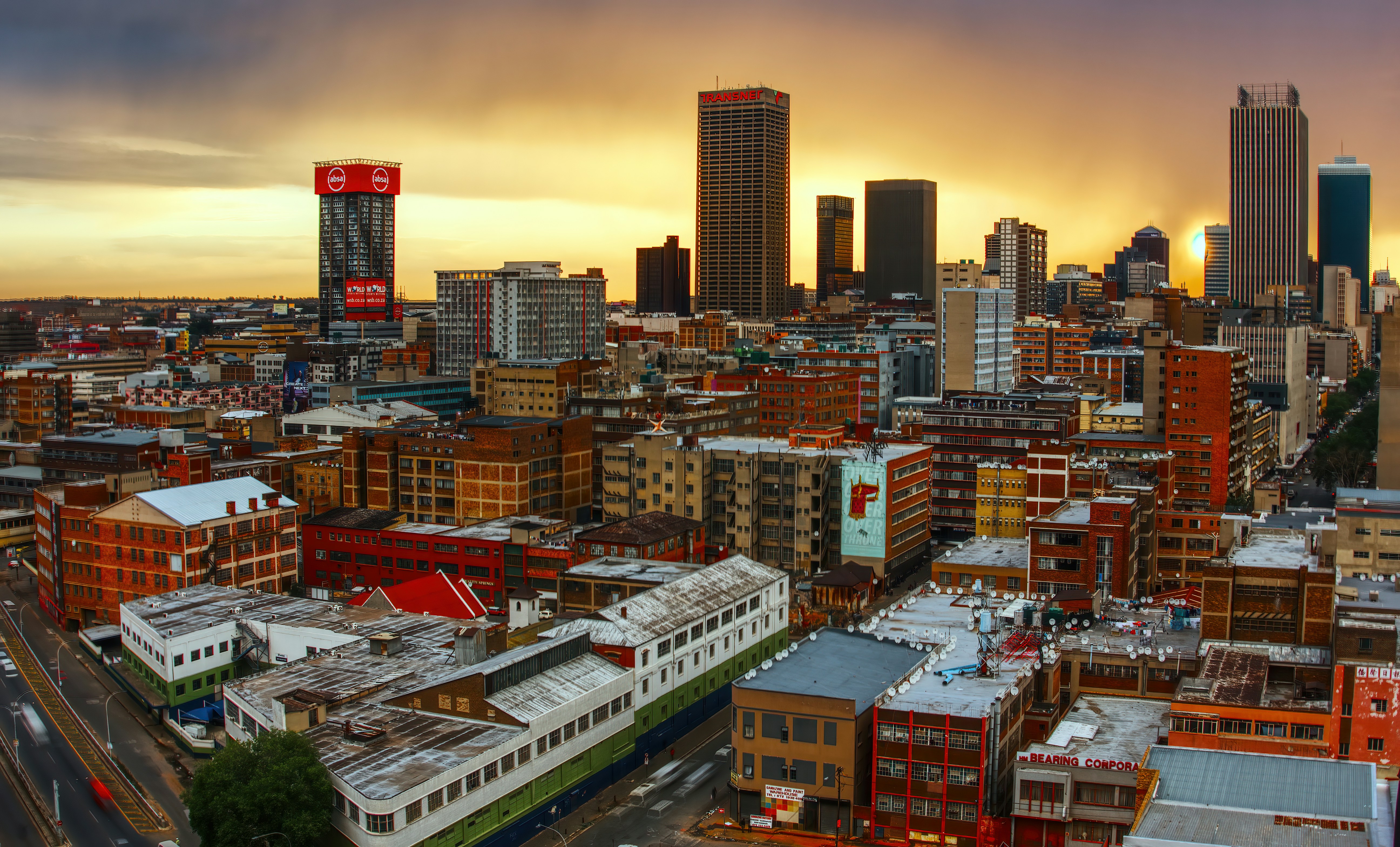 City view of Johannesburg