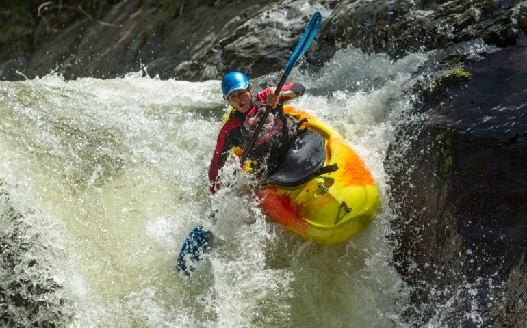 A thrilling white water adventure. 
