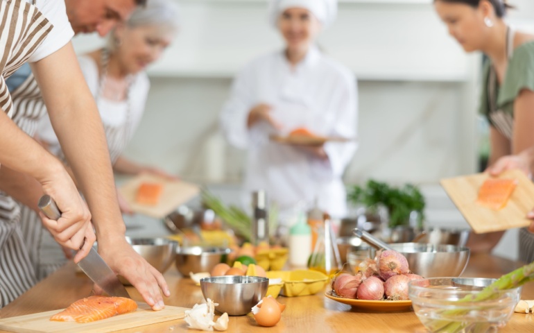 Cooking Class in France. 